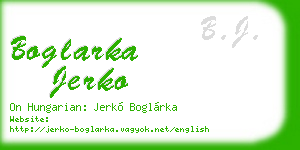 boglarka jerko business card